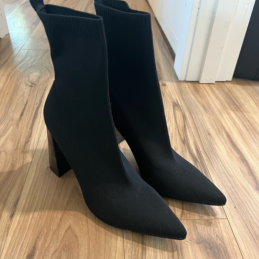 Zara Black Ankle Boots